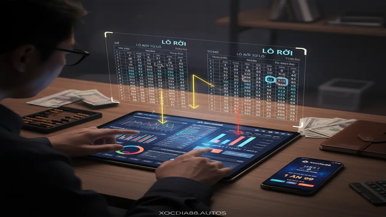 Cách bắt lô rơi: Chơi ít vốn lời nhiều Xocdia88