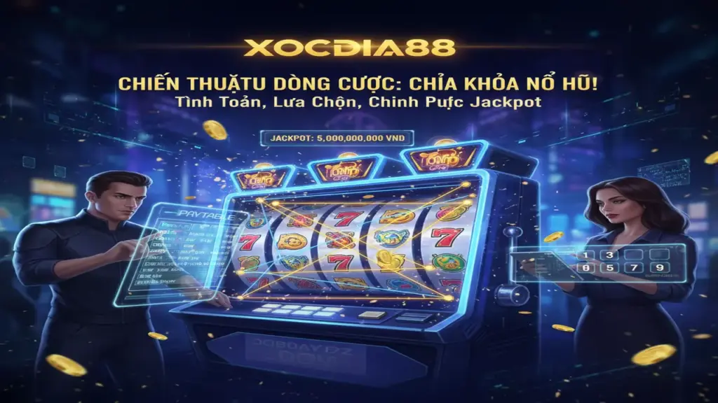 Cách chọn dòng cược nổ hũ liên tục Xocdia88