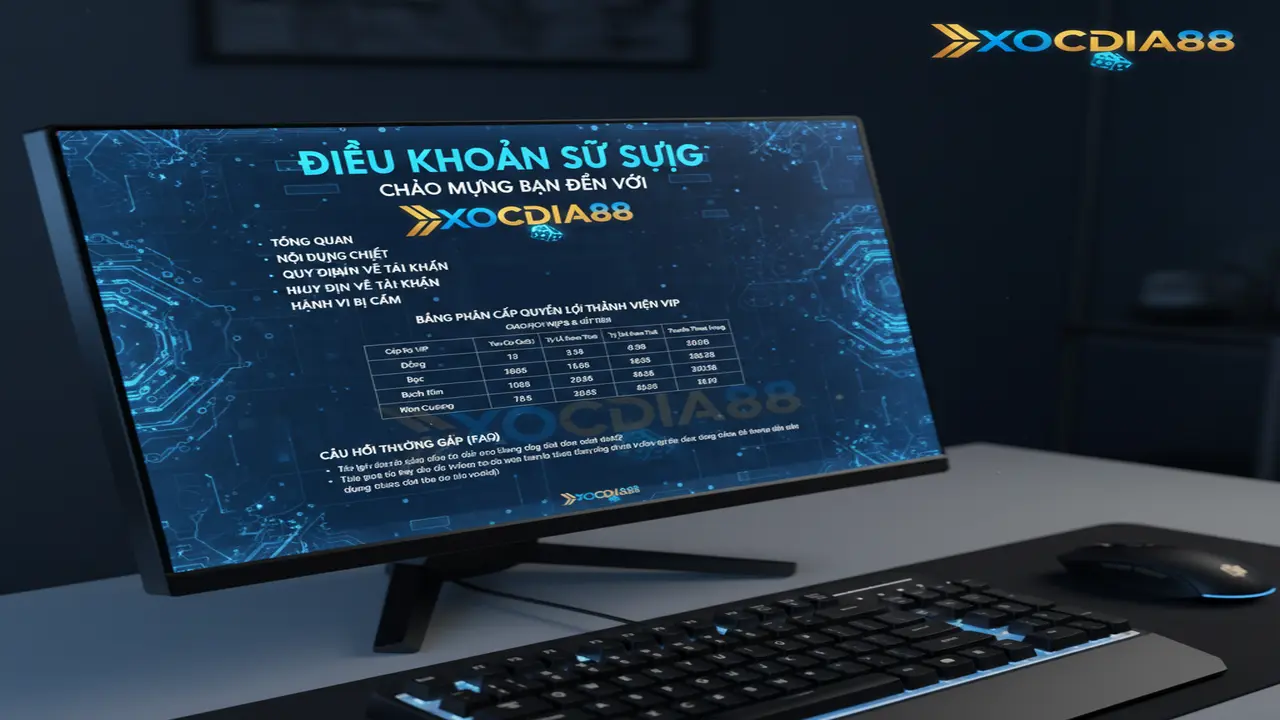 Điều Khoản Sử Dụng Xocdia88