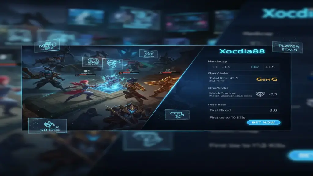 Hướng dẫn cược LOL cho người mới bắt đầu Xocdia88