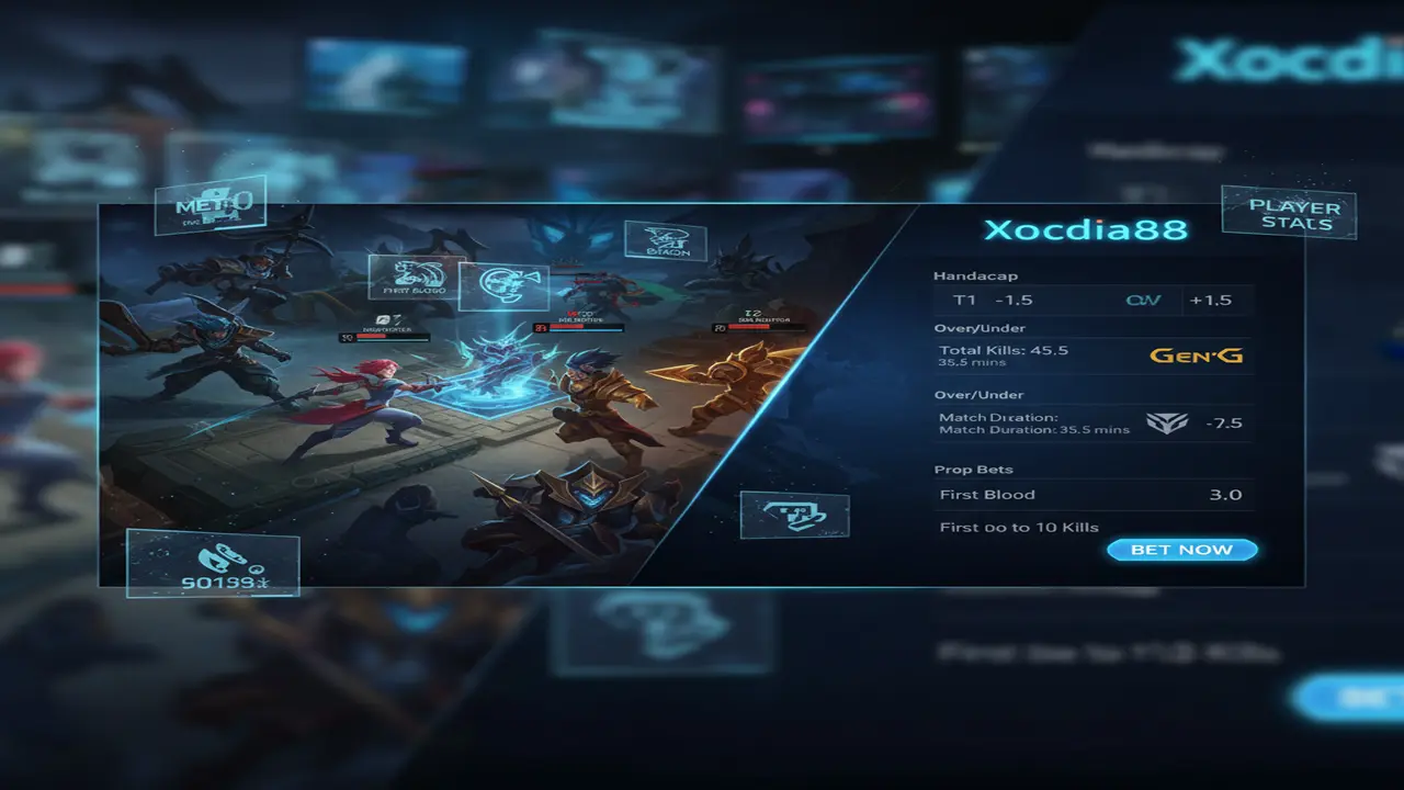 Hướng dẫn cược LOL cho người mới bắt đầu Xocdia88