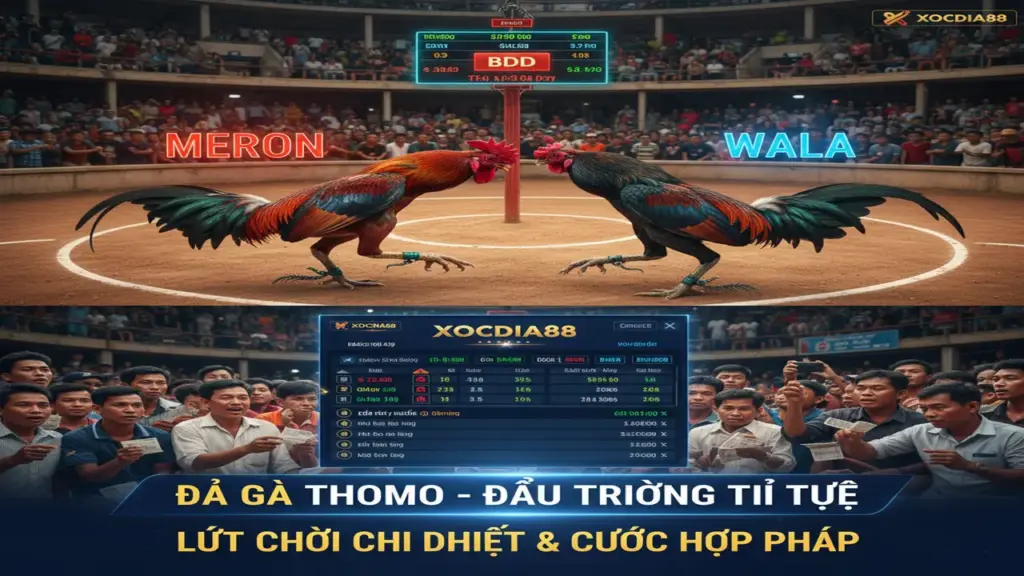 Luật chơi đá gà Thomo mới nhất cần nắm Xocdia88