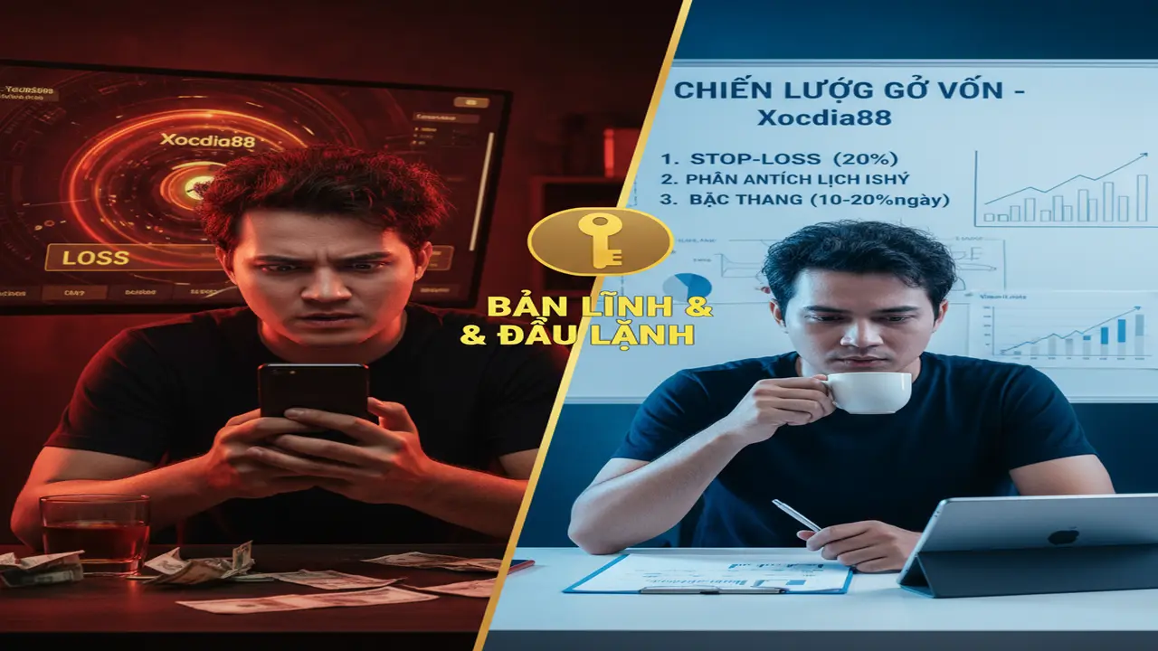 Mẹo giữ bình tĩnh để gỡ vốn khi thua Xocdia88