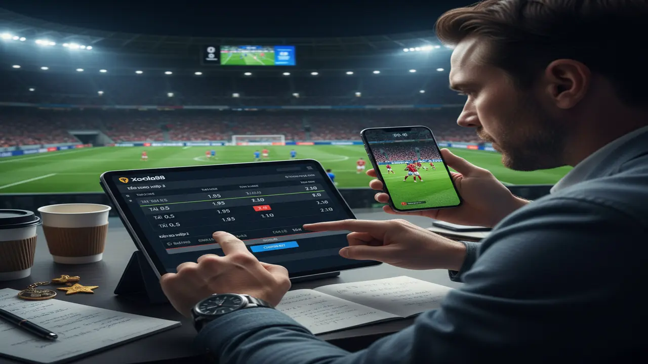 Hốt bạc phút cuối với kèo rung hiệp 2 Xocdia88