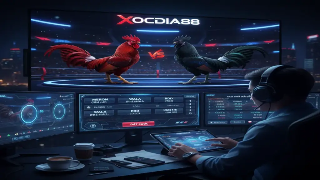 Bí kíp soi kèo đá gà trực tuyến cực chuẩn Xocdia88