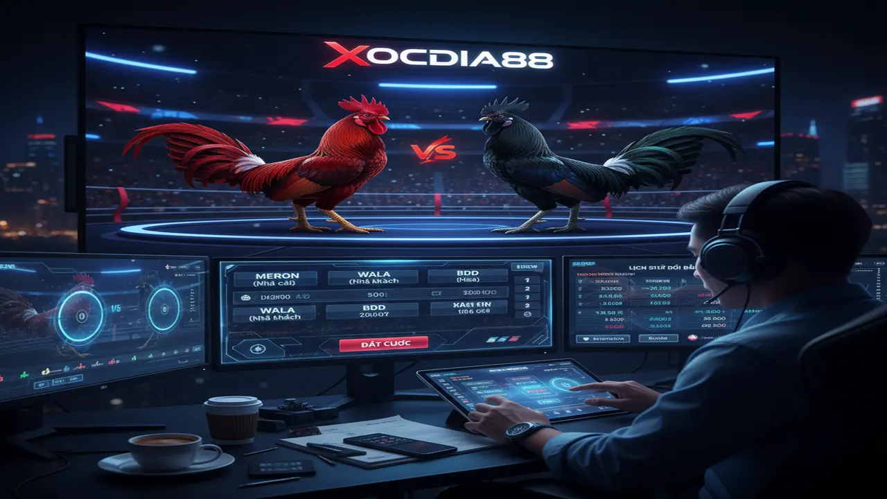 Bí kíp soi kèo đá gà trực tuyến cực chuẩn Xocdia88