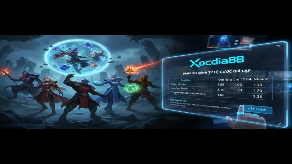 Phân tích thực lực đội hình Dota 2 chuẩn Xocdia88