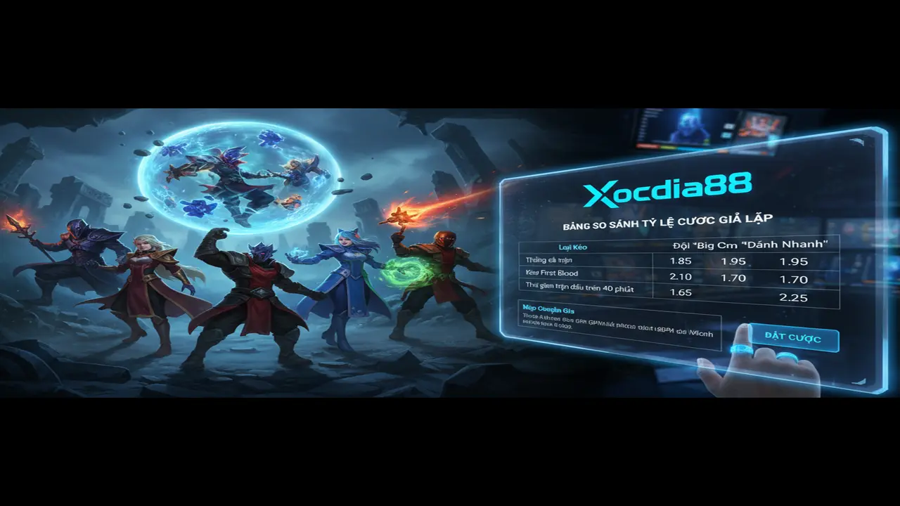 Phân tích thực lực đội hình Dota 2 chuẩn Xocdia88