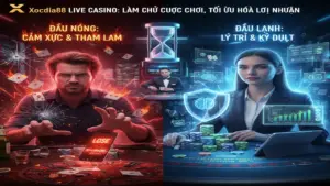 Giữ cái đầu lạnh khi chơi Live Casino Xocdia88
