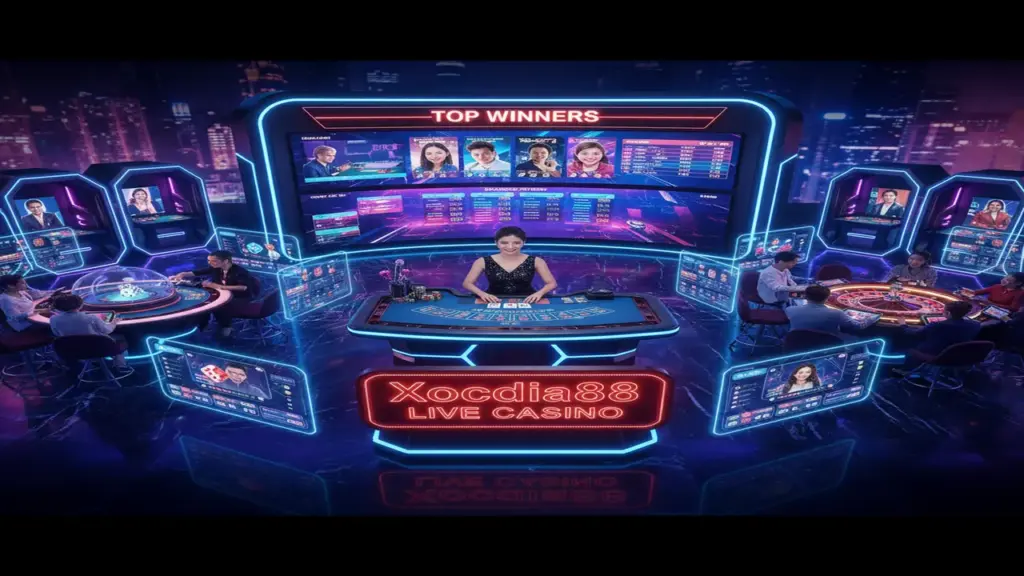 Live Casino: Trải nghiệm sòng bài thật Xocdia88