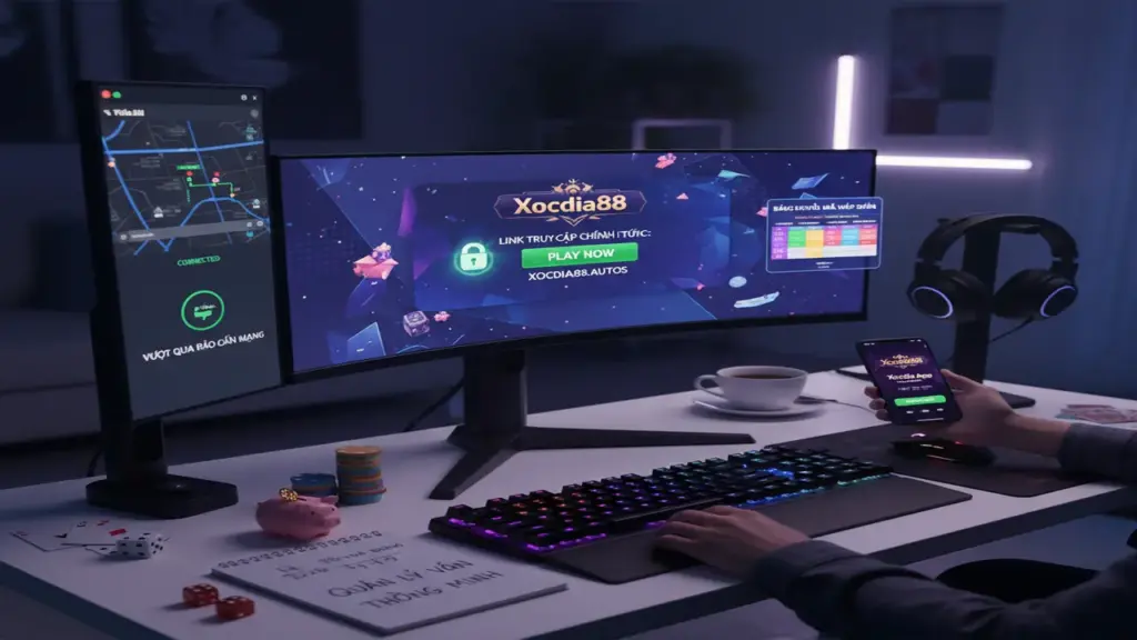 Link vào game mới nhất không bị chặn Xocdia88